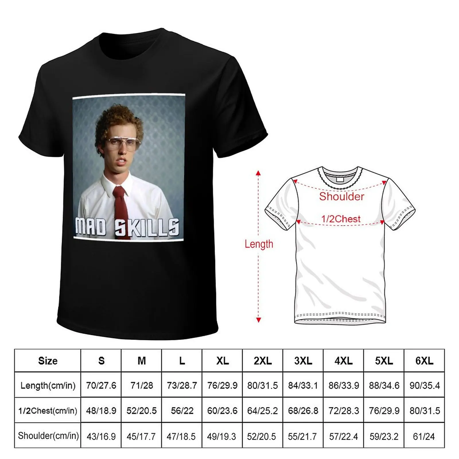 Napoleon Dynamite - Mad Skills T-Shirt Summer Holiday T-Shirt