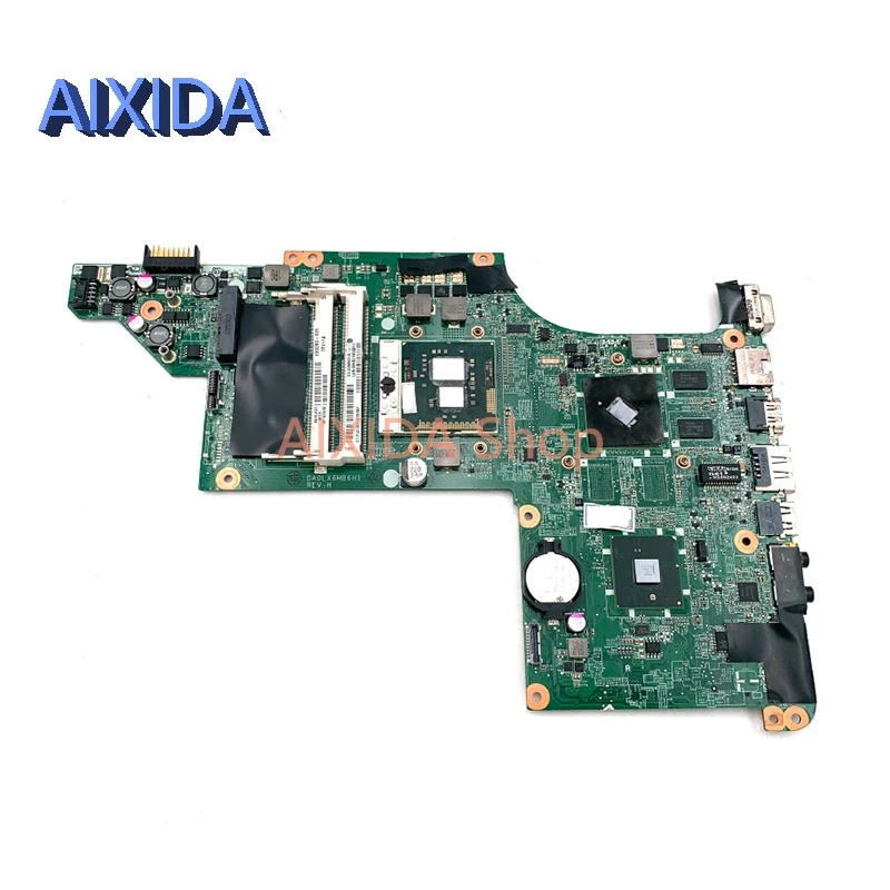 AIXIDA 630280-001 603643-001 631042-001 615280-001 DA0LX6MB6F1 for HP Pavilion DV6 DV6-3000 laptop motherboard HD5470M GPU