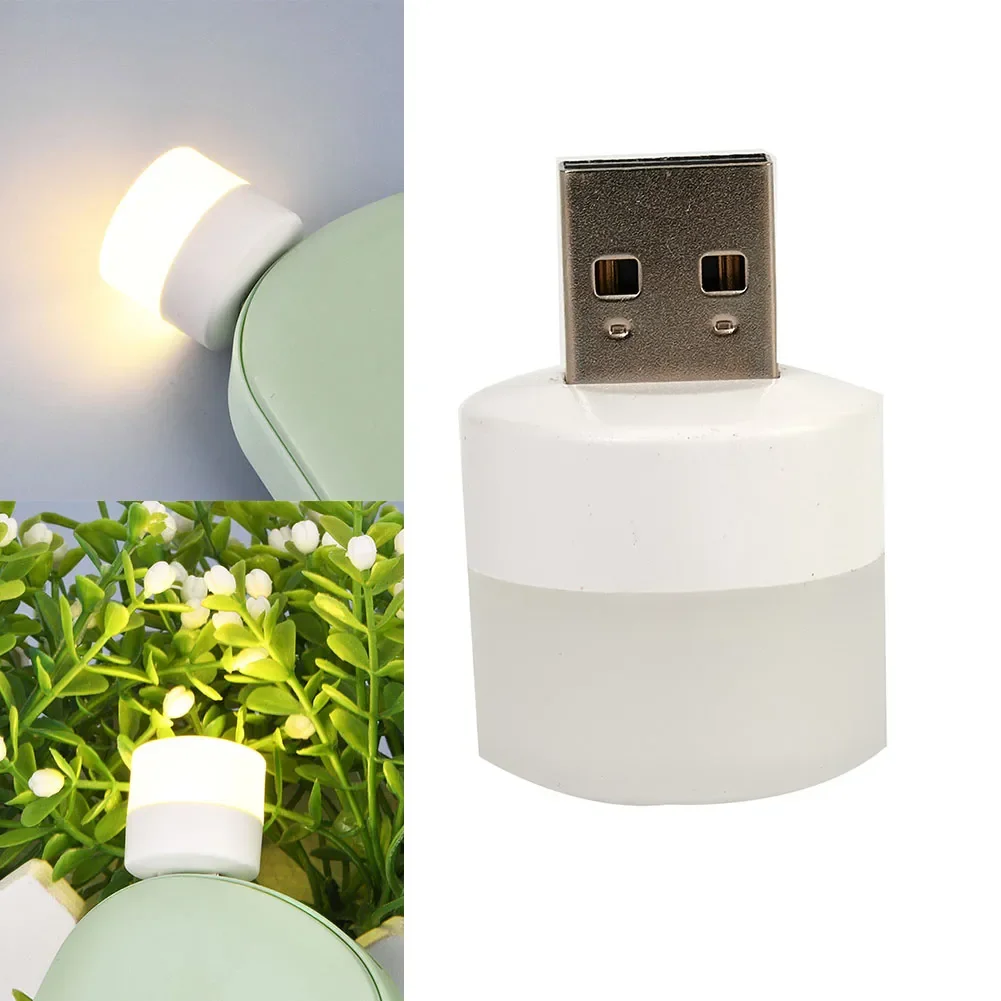 Mini USB Plug Lamp Super Bright Eye Protection Book Light Computer Mobile Power Charging USB Small LED Night Light