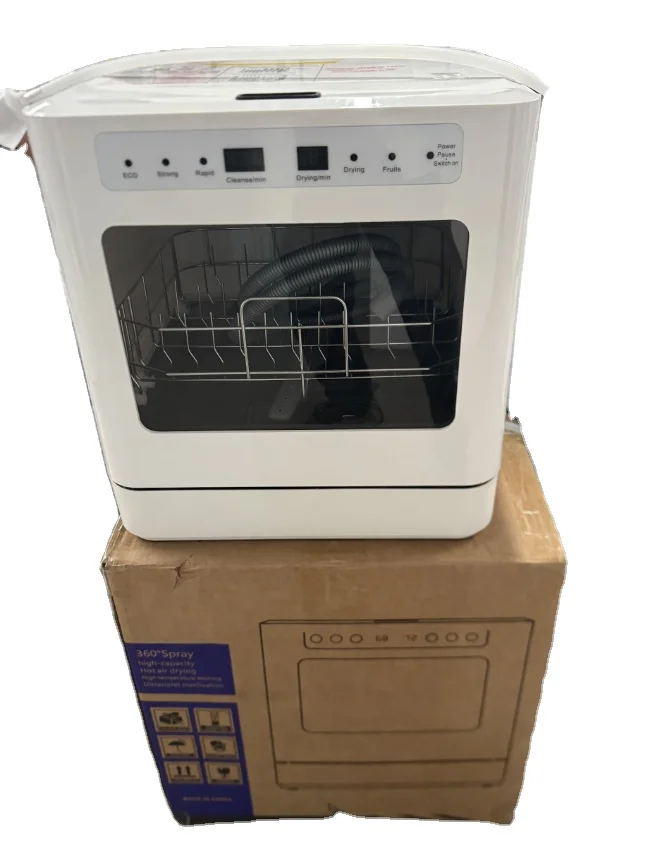 Mini fully automatic dishwasher for home use