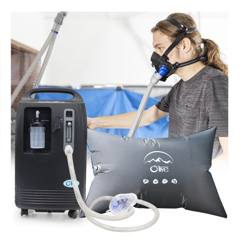 OLIVE 1200-7000m High Altitude Simulated Hypoxia Air Tent  Deprivation Training IHHT Hypoxic Generator