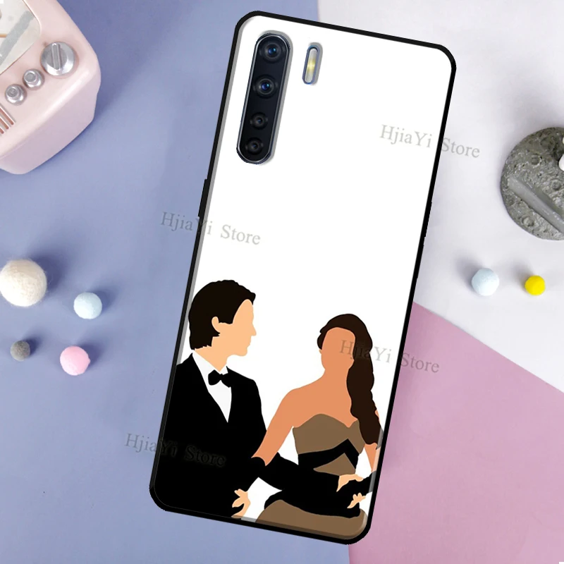 Elena Damon The Vampire Diaries Cover For OPPO A5 A9 A31 A53 2020 A1K A5S A15 A52 A72 A83 A91 F5 F7 Reno 2 Z 4 Pro Case