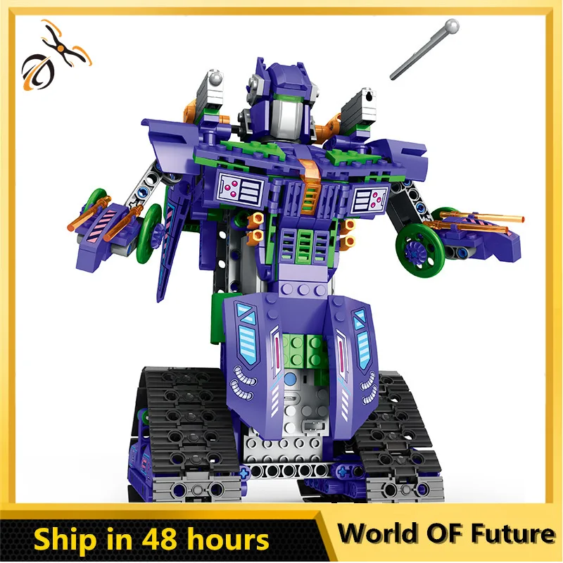 

Remote Control Morphing Robot Science Anime Robot Car Action Figure Plastic ABS Movie Aircraft Engineering Model Kids Boy Gift