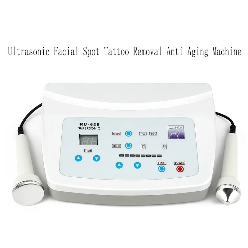 

2 In 1 Ultrasonic Facial Skin Care Freckle Removal High Frequency Facial Lifting Anti Aging Facial Ultrasonic Beauty Machine