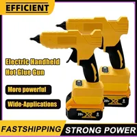 Fit Dewalt Cordless Electric Handheld Hot Glue Gun Repair DIY Tool Melt Welding Hot Air Gun Anti-scald Nozzle for 20V Battery