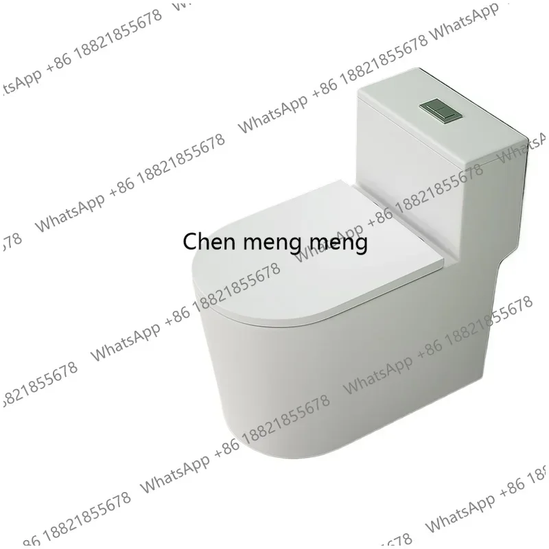 Z136Water tank glazing household toilet vortex port rear move anti-splashing large pipe full glazing toilet A12
