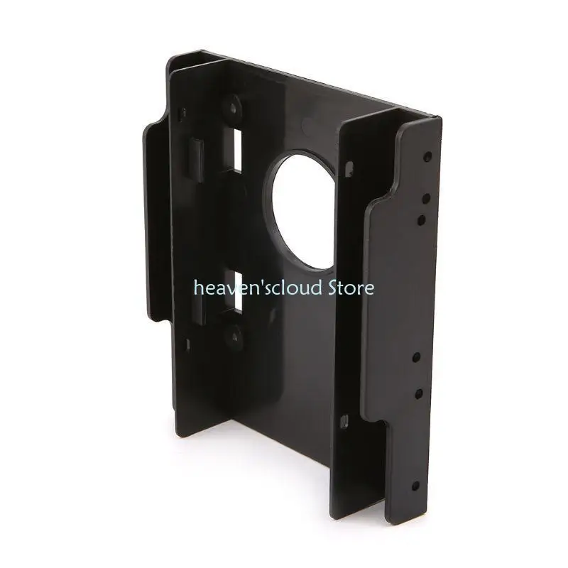 Y88B 2,5 "a 3,5" Drive Drives HDD SSD SSD Suporte montagem Dual Bay Caddy