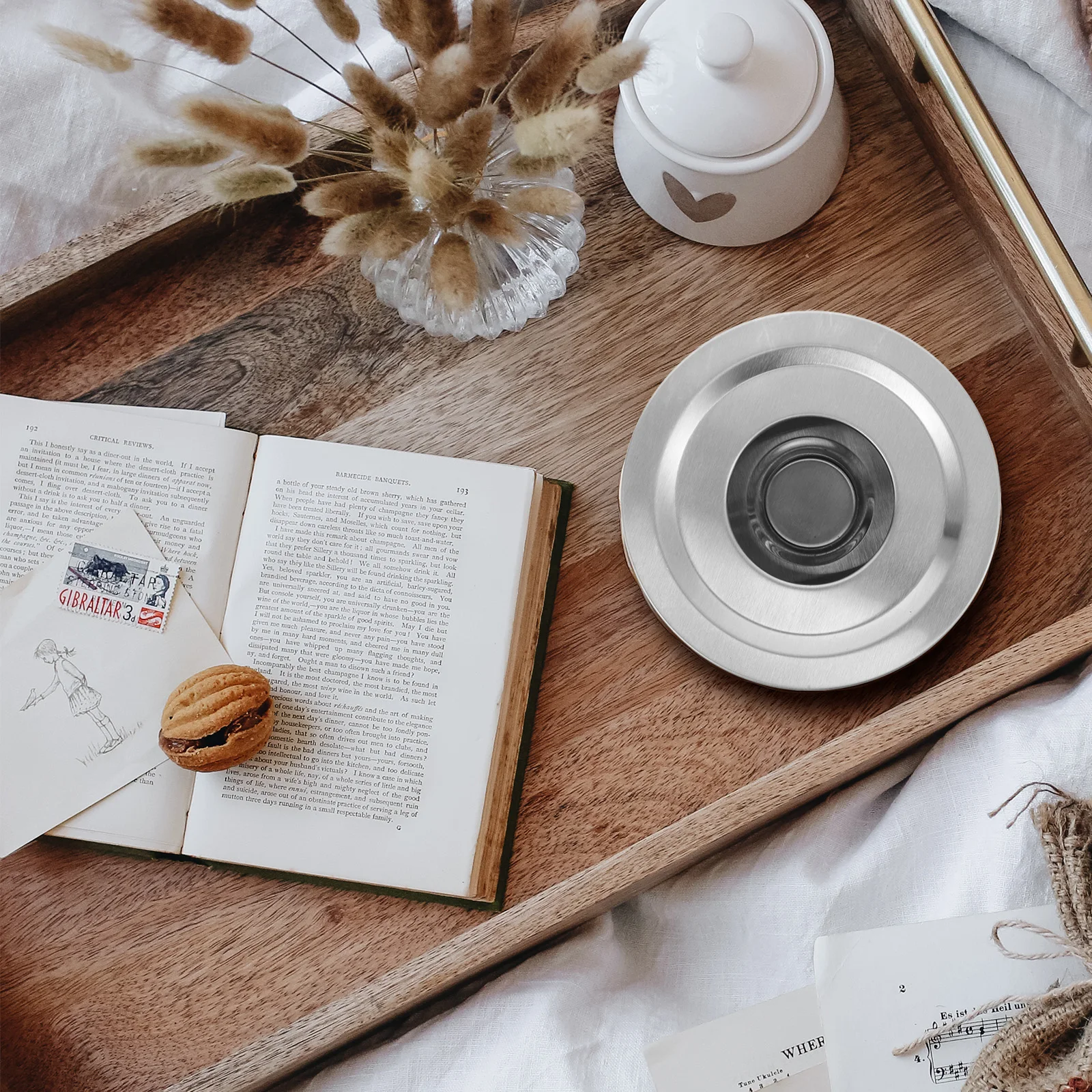 

Stainless Steel Tea Warmer Portable Multifunctional Teapot Warmer Base Coffee Milk Heater Sleek Style Teapot Warmers