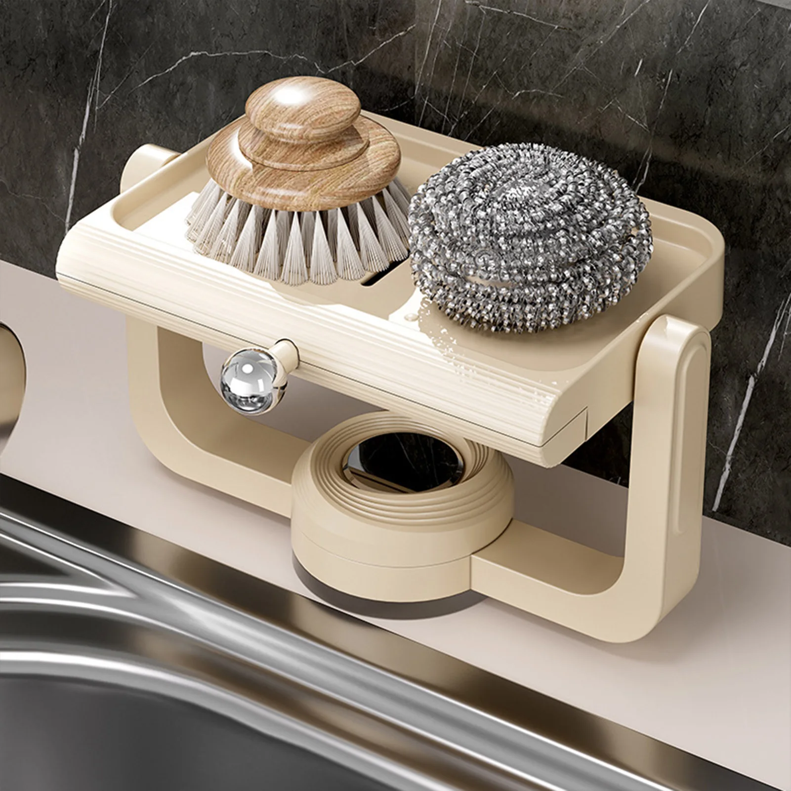 

Wall Mounted Soap Holder Exquisite Macron Color Soap Storage Rack Non Perforated Suction Cup Storage Hook Bathroom Organizer