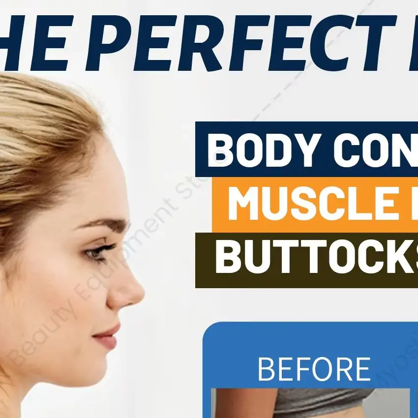 Professional Vertical EMS Body Sculpting Machine 5 Handles Muscle Fat Reduction Beauty Equipment 6500W High Intensity MYOSLIM