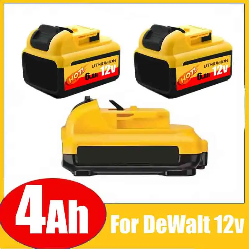 

Оригинальная литий-ионная аккумуляторная батарея 12V MAX 2.0AH 3.0AH для инструментов DEWALT. Для бесщеточной электродрели DEWALT DCB120.
