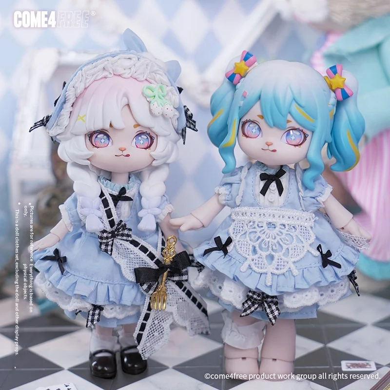 COME4FREE [série Fairy Town] vêtements de poupée E005 BJD robe de poupée OB11, comprend uniquement des vêtements, ne comprend pas la poupée