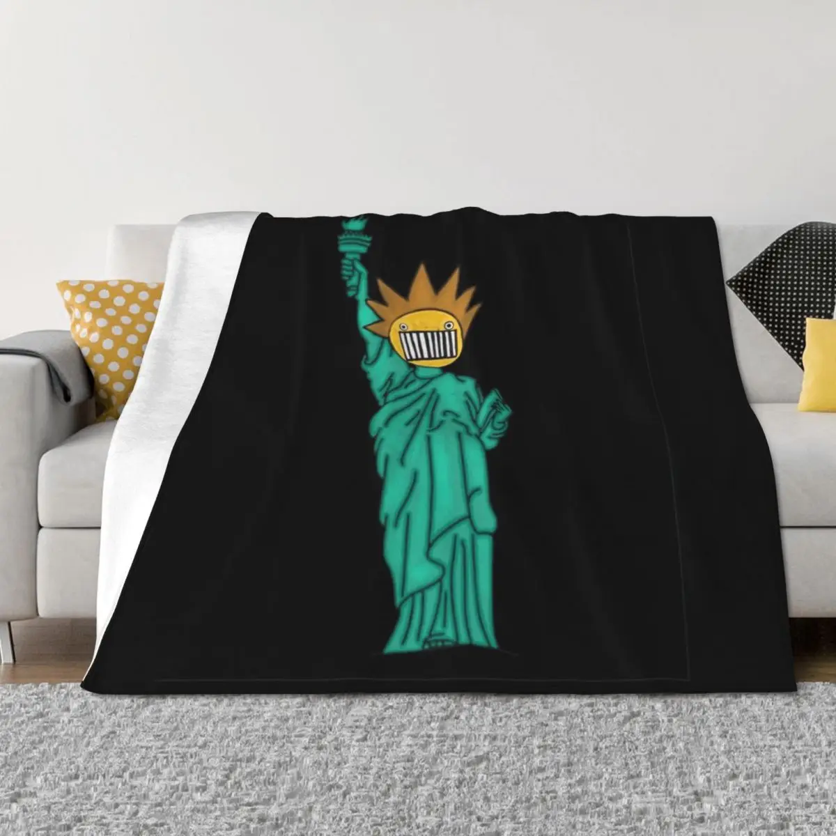 

One Nation Under Boognish Throw Blanket Soft Hair Sleeping Bag anime Blankets