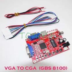 VGA to CGA/CVBS/S-VIDEO High Definition Converter, Arcade Game Video Converter Board for CRT LCD PDP Monitor, Hot, New Arrival