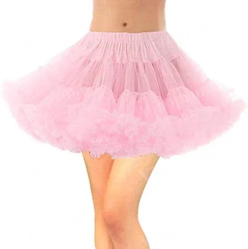 

Petticoat Bridal Pink Wedding Dress Short Underskirt Adult Tutu Tulle Skirt Slips Puffy