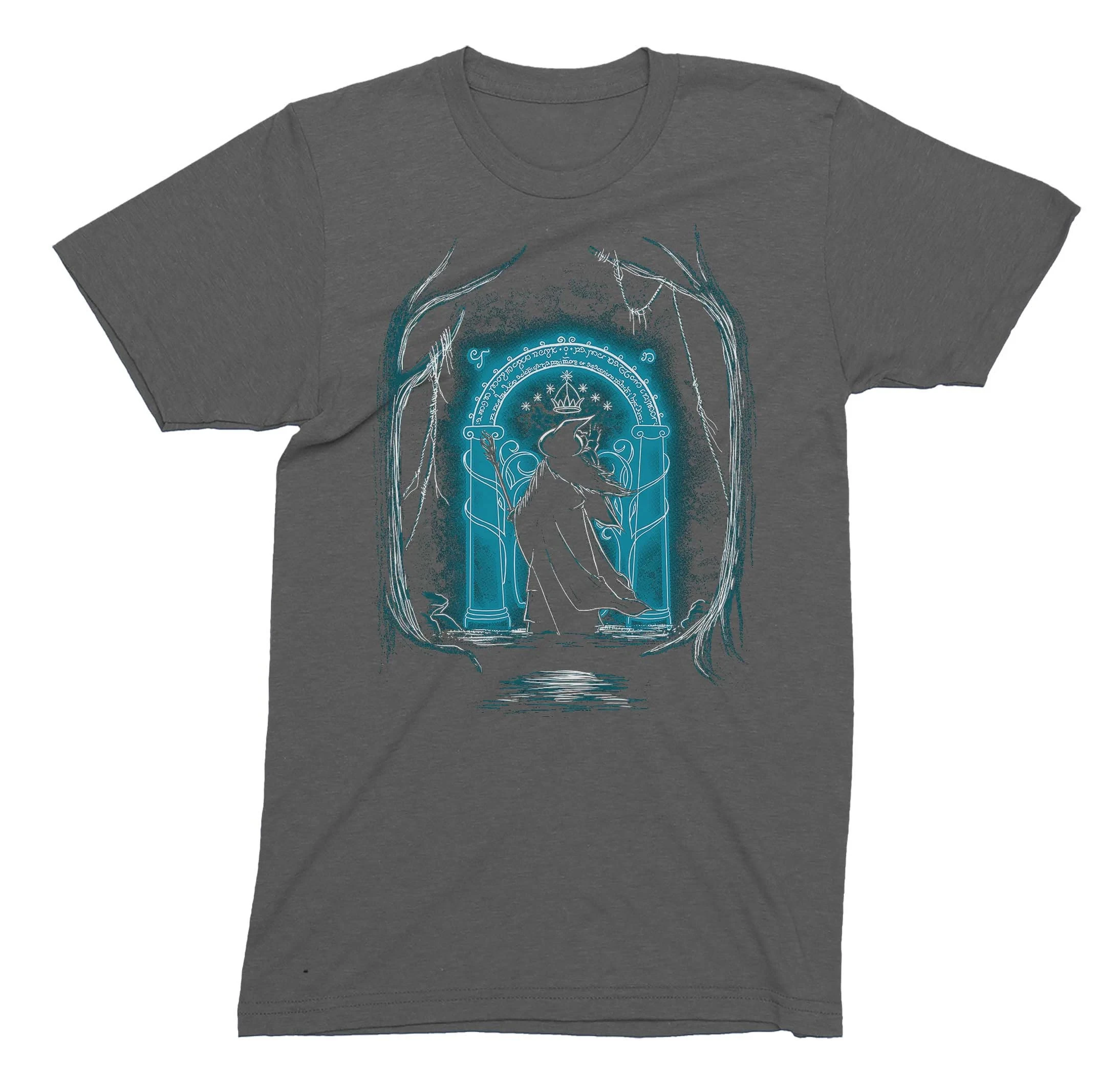 Speak Friend And Enter Unisex T-Shirt Adults & Kids Fantasy Themed Men's Shirt Soft Feel T-Shirts Short-sleeved Men's T-shirt