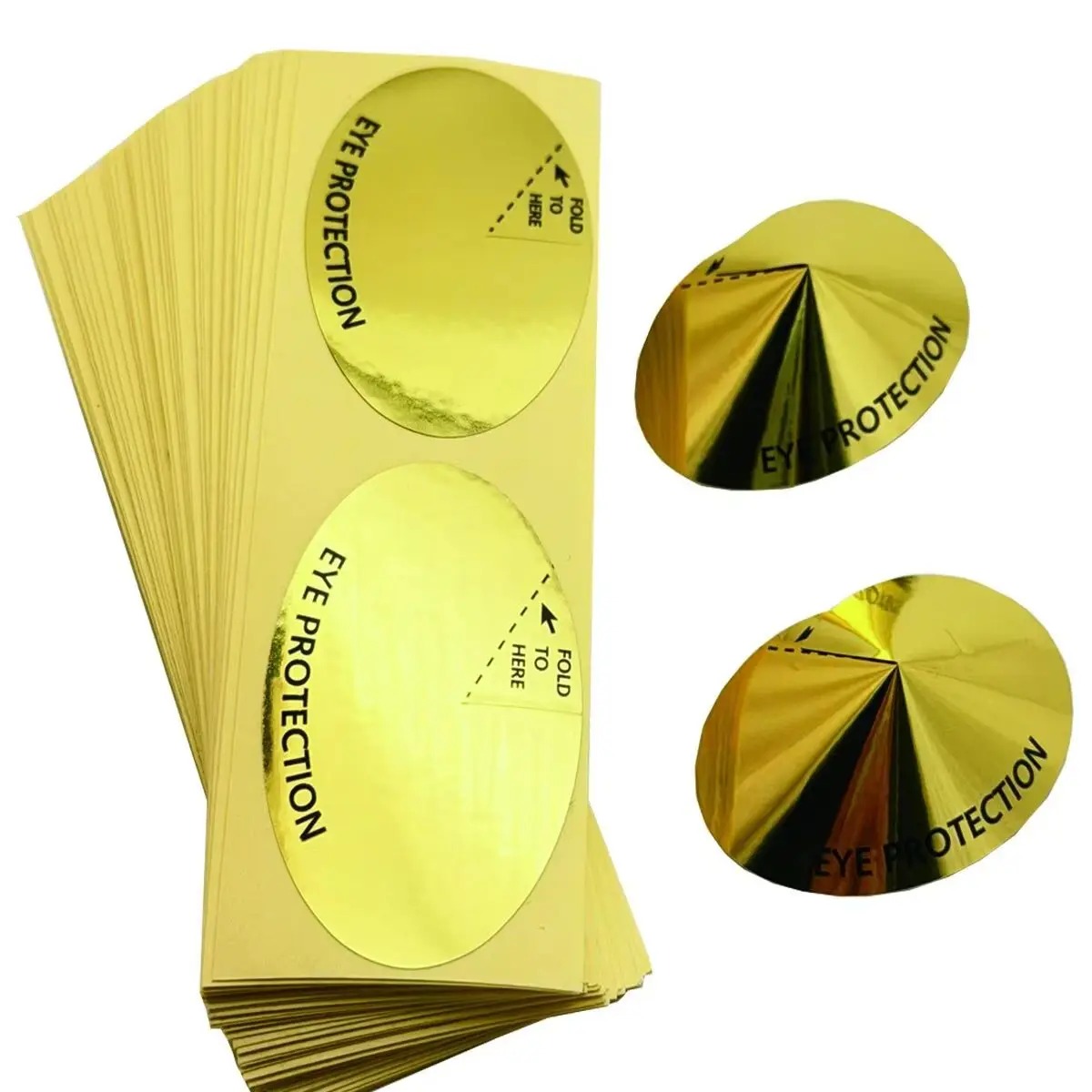 18 Pairs Disposable Tanning Eye Stickers – Strap-Free Gentle on Lashes Maintain Clear View Indoor & Outdoor Tanning Accessory