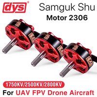 DYS Samguk Shu2306  FPV Racing Drone Brushless Motor DIY RC Motors 3-6S For Quadcopter UAV Multi Wing Aircraft Crossing Machine