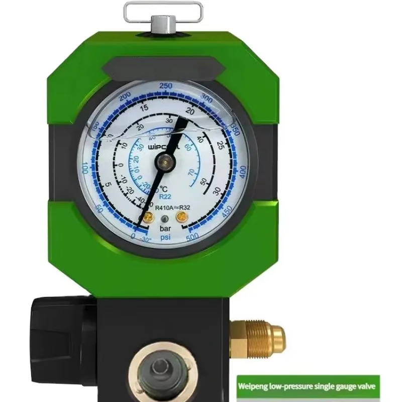 

High Quality Easy-to-Use Fluoridation Gauge Tool Set for Air Conditioning Refrigerant Durable Snow Pressure Sheet Gauge Valve