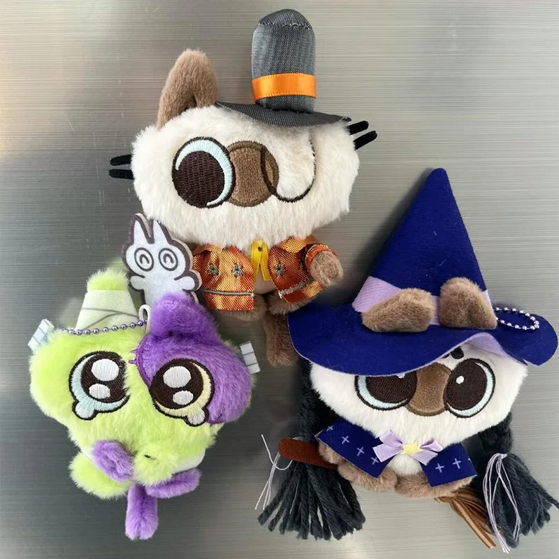 Siamese Cat Azuki Can Magical Azukisan Series Plush Blind Box Toys Mystery Box Magnetic Bag Pendant Surprise Birthday Gifts