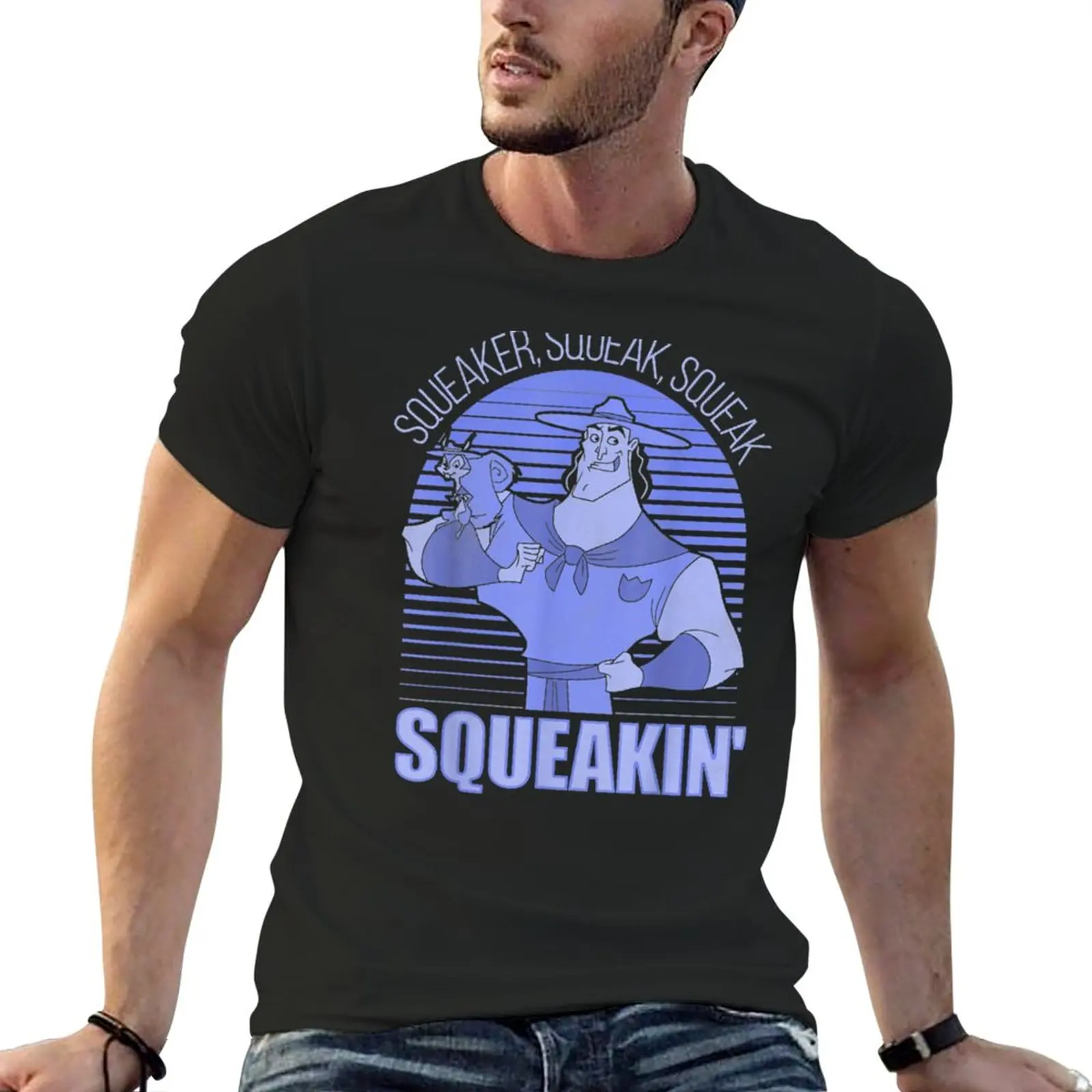 

New Emperor_s New Groove Kronk Squeakin_ Squeaker T-Shirt summer 2025 sports fans men graphic t shirts