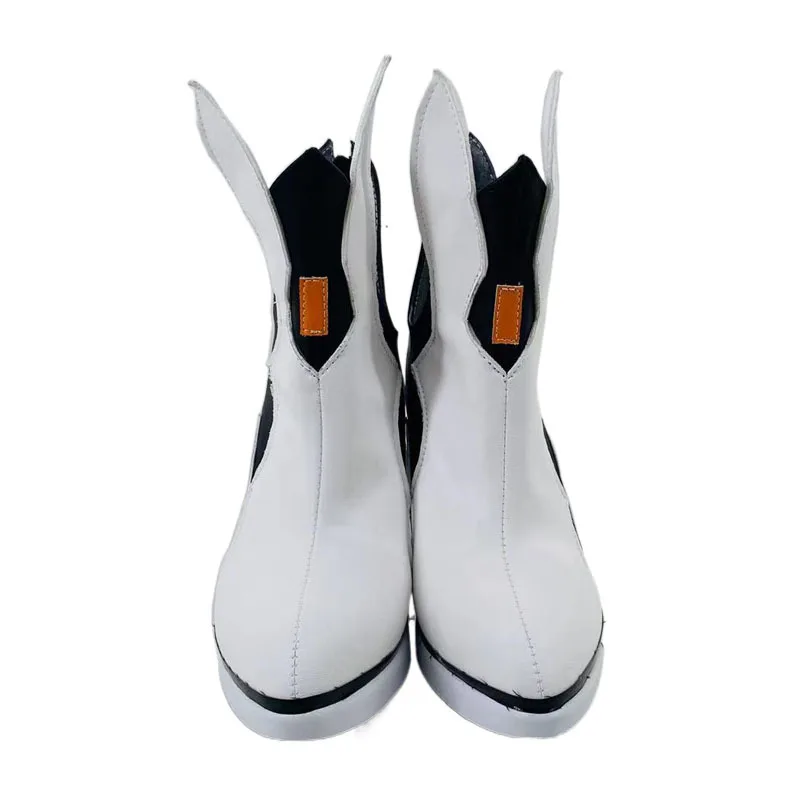 لعبة هونكاي تأثير 3rd أحذية قصيرة بيضاء ، برونيا Zaychik أحذية تأثيري ، زي الدعامة ، هالوين والكريسماس الأحذية