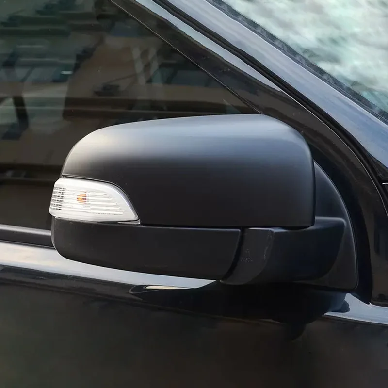 Cars Accessories Door Mirror Cover With LED For Ford Ranger T6 2012 2013 2014 2015 2016 2017 2018 2019 2020 2021 2022 2023
