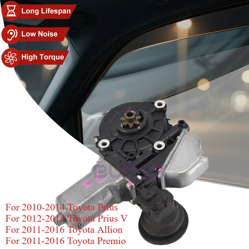 BUPEK Car Power Window Motor for Toyota Prius Prius V  Allion Premio Electric Window Regulator High Quality Genuine Parts
