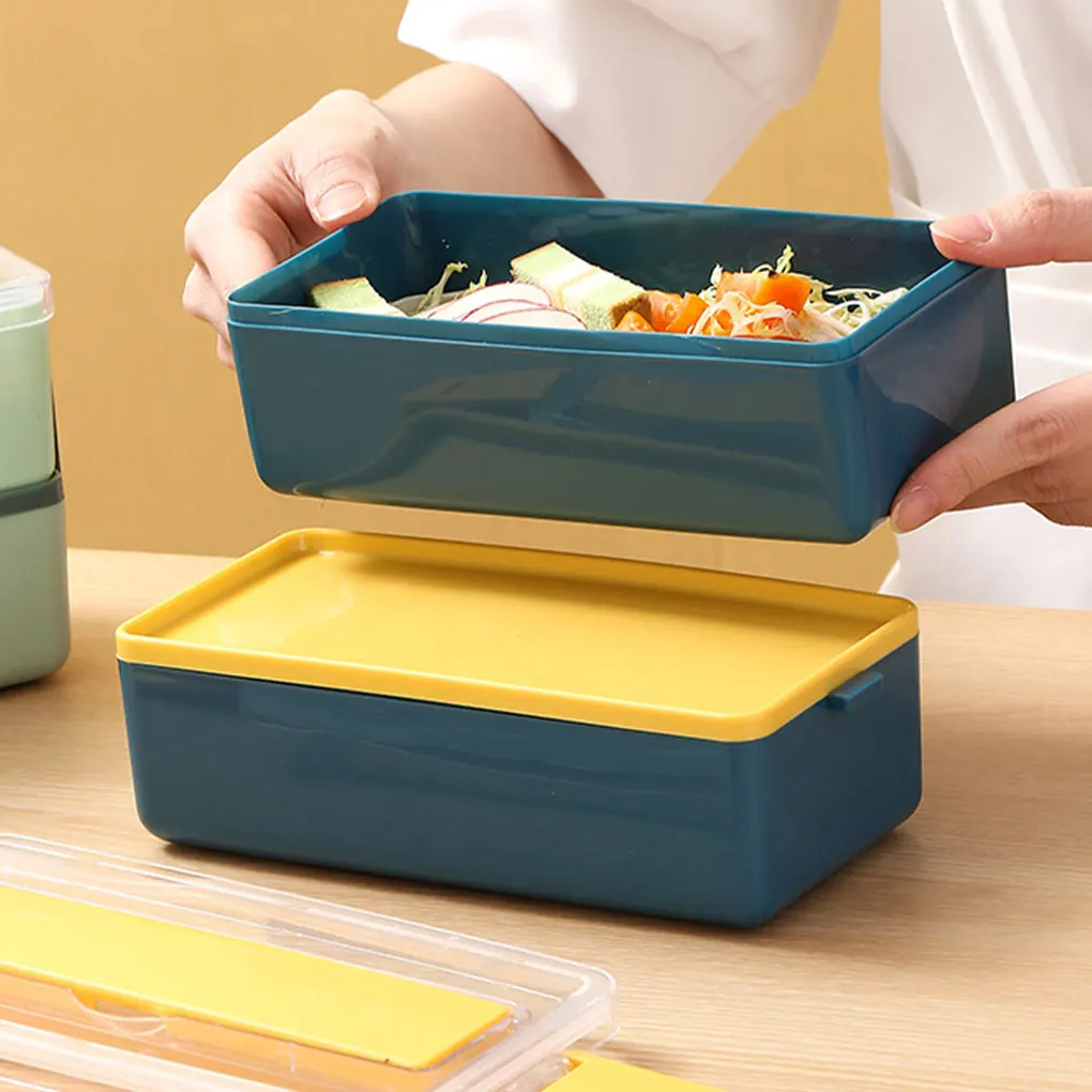 Lightweight And Portable Food Container Convenient Storage Solution Versatile Lunch Container Blue