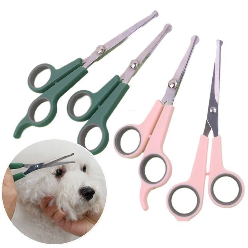 Portable Professional with Round Tip Durable Plastic Pets Cat Dog Durable Safety Hair Dog Grooming Accessories