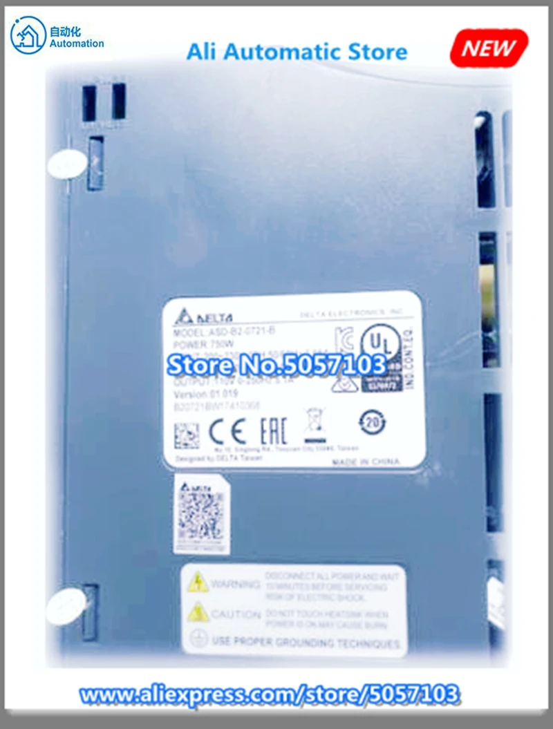 ASD-B2-0721-B AC 750W 0.75KW New