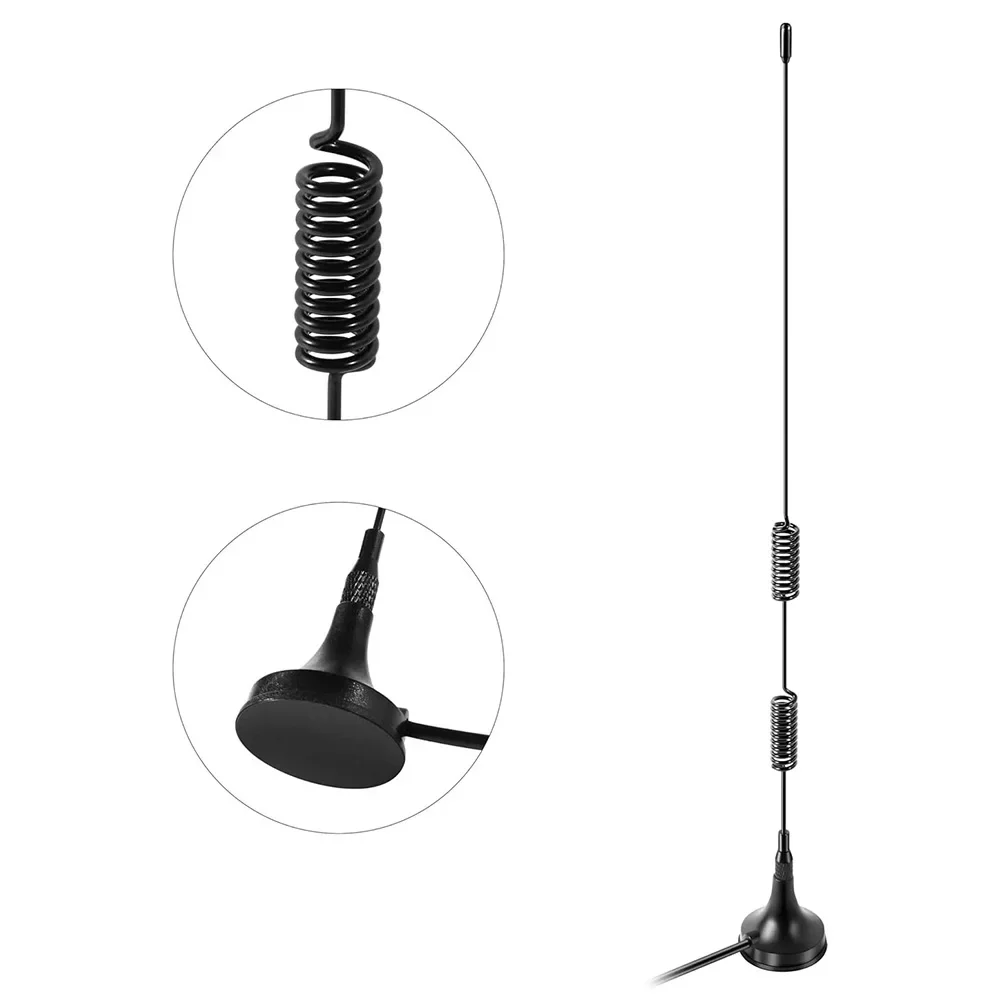 For Meshtastic Networks 6.5 Feet Magnetic Antenna Antenna 10dBi Gain Magnetic Base Mount Water And Rust Resistant