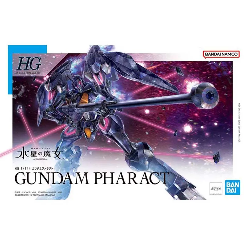 Bandai Figure Gundam Model Kit  Anime Figures HG The Witch From Mercury Pharact Mobile Suit Gunpla Action Figure  Toys For Boys