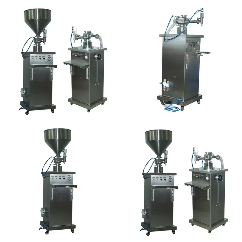 Vertical Paste Filling Machine for Cosmetic Cream Sauce Jam Honey Ointment Shampoo Lotion Liquid Bottle Syringe Quantitative