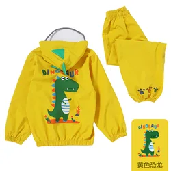 New 2022Children's Suit Thickened Raincoat No Conjoined Student Poncho Keep Warm Outdoor Rain Gear Kids Rain Coat