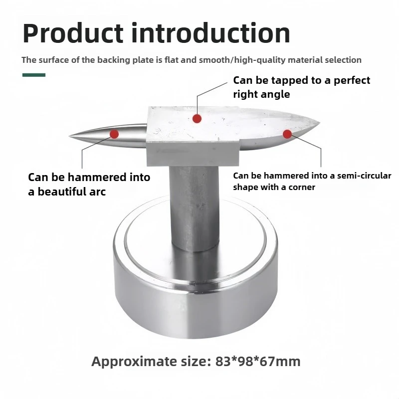 Professional Horn Anvil - Jewelry Making Bench Block for Gold/Silver/Copper Ring Hammering & DIY Metal Craft