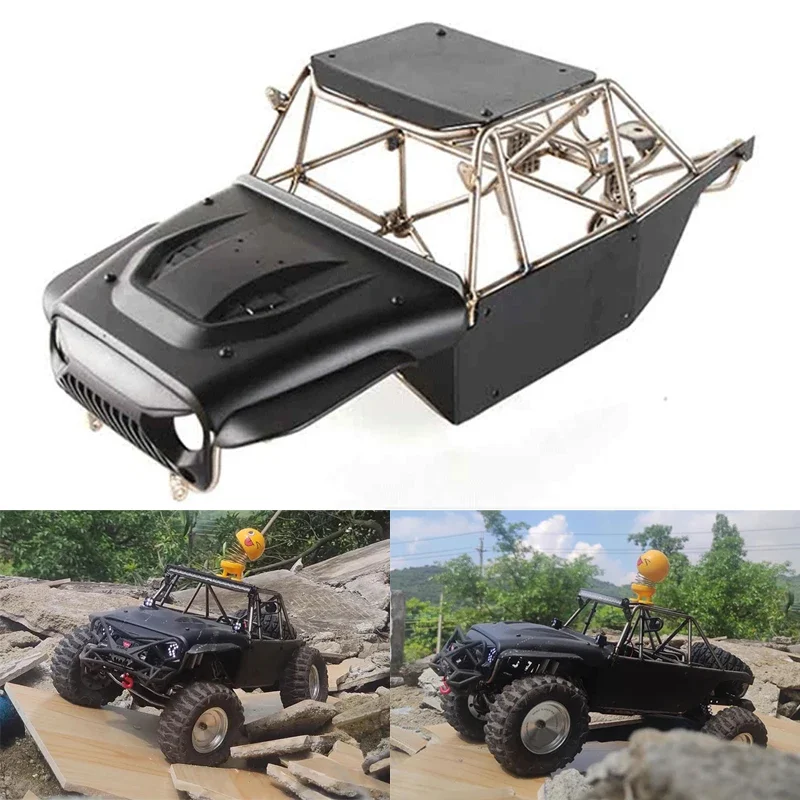 Стойка для труб из титанового сплава для D1RC Black Hawk для гусеничного автомобиля 1/10 RC Traxxas AXIAL SCX10 III VP Ripper 90046, детали для самостоятельного изготовления