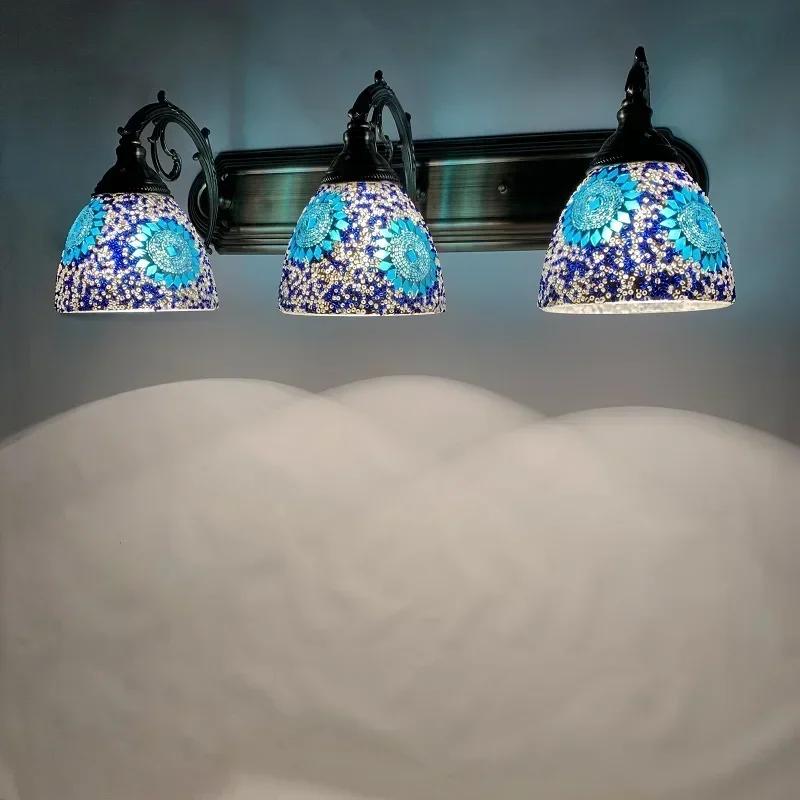 Bohemian Retro Wall Lights for Home Living Room Corridor Sconces Bathroom Lamp Turkish Luminaria Decor Handmade Lighting Fixture