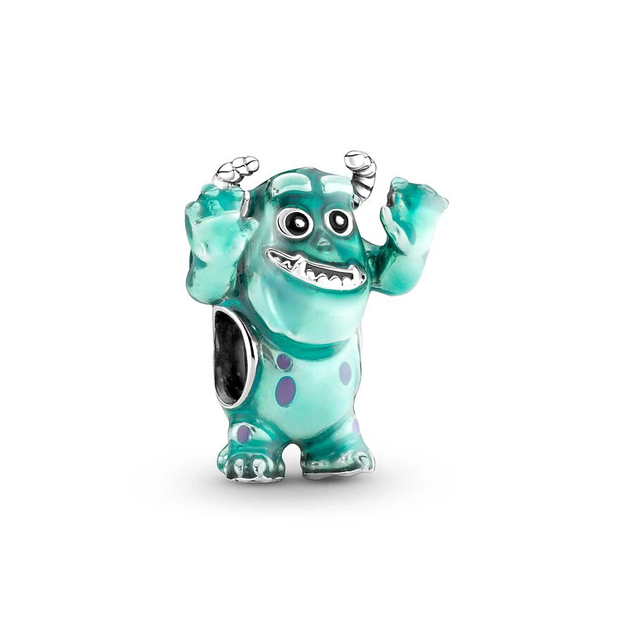 Miniso Pixar Monsters Inc لعبة قصة خرز تميمة استرخى صالح الأصلي سوار خرز قلادة DIY بها بنفسك مجوهرات النساء هدية #5