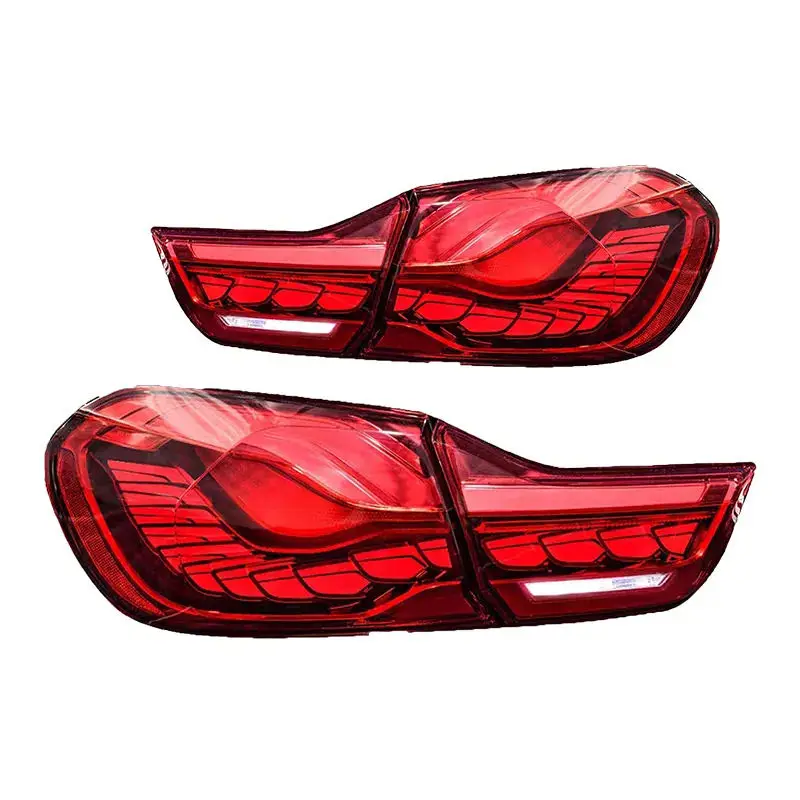 

Tail Lights For Bmw 4 Series Gts F32 F33 F36 F82 F83 Dynamic Dragon Scale Plug and Play Rear Lights