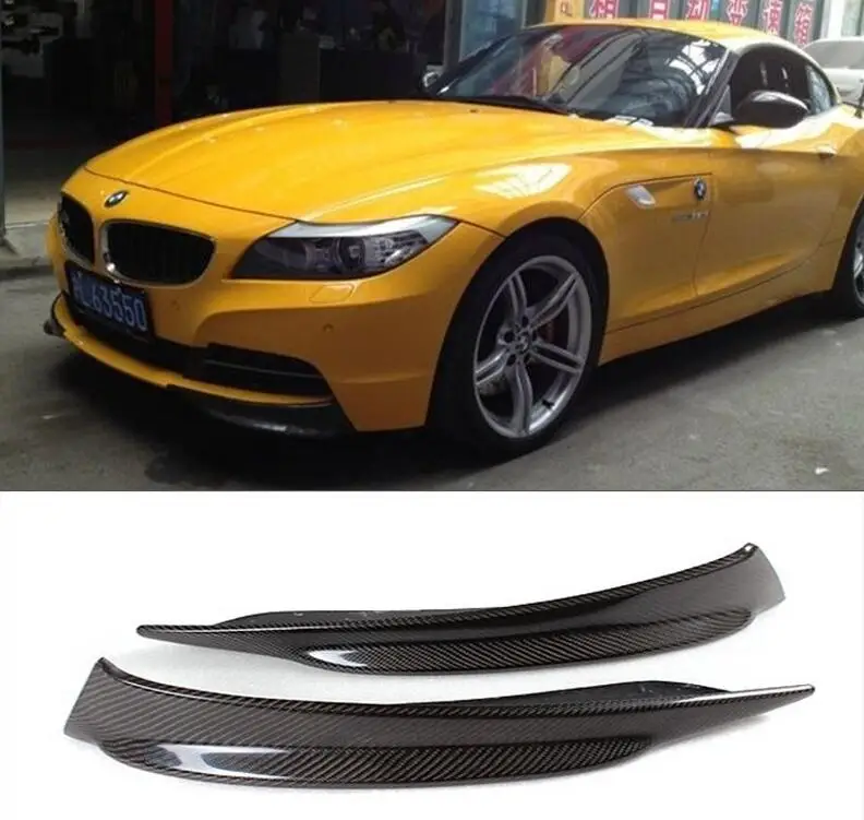 

Fits For BMW Z4 E89 2009-2013 High Quality Carbon Fiber Auto Car Front Lip Splitters Cover Trim