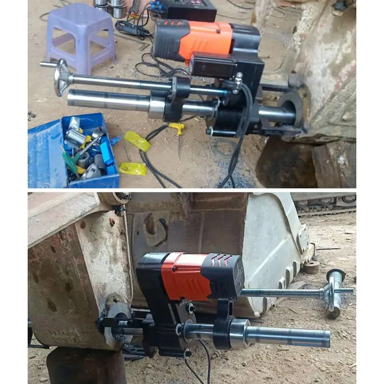 Portable Type Excavator Maintenance Movable Boring Machine Cylinder Boring Machine Portable Line Boring