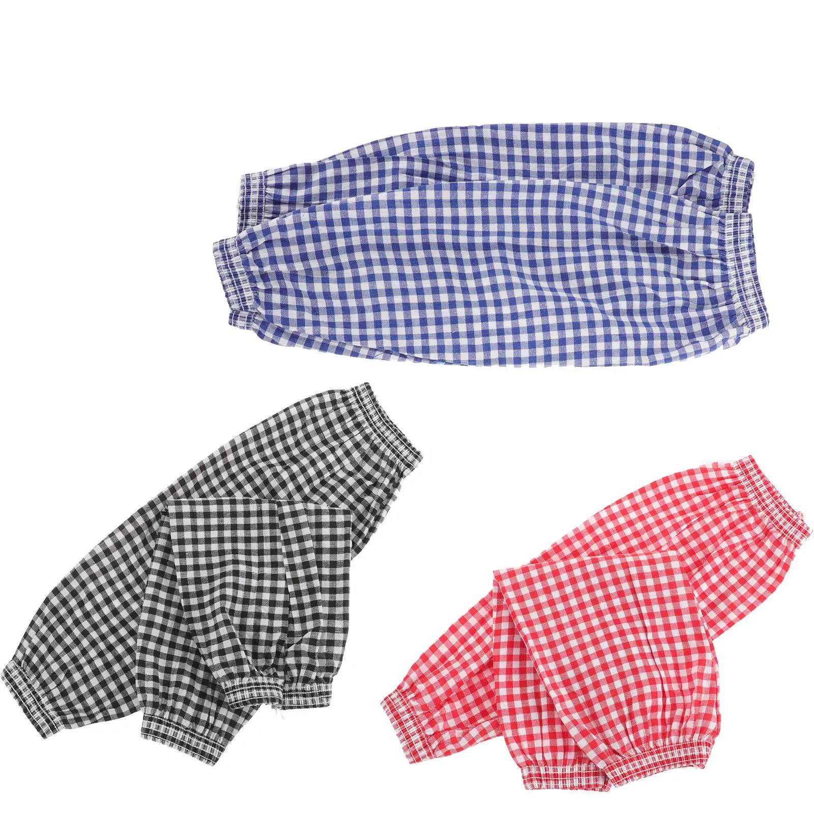 

3Pairs Washable Oversleeves Heat and Oil Resistant Arm Covers for Cooking Cleaning Gardening Office Use Cotton Blend