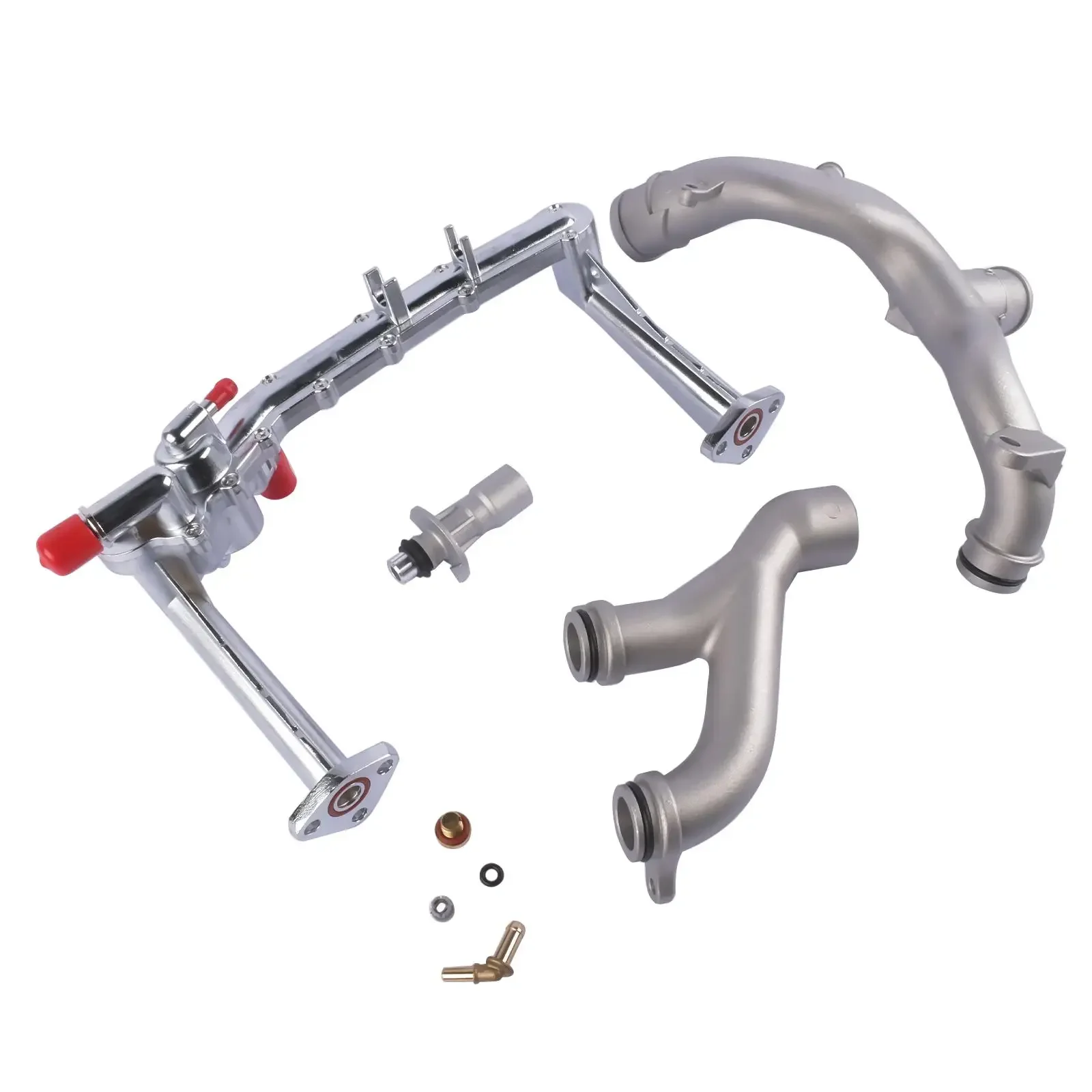 AP03 Upgraded 2024 Metal Coolant Water Pipe System Kit for Jaguar XE XF XJ F-Type 3.0 LR109401