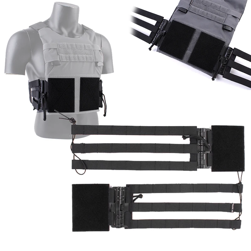 

Tactical Vest Cummerbund MOLLE Quick Release System Set For JPC CPC NCP XPC 6094 420 Vest Accessories Removal Buckle Set