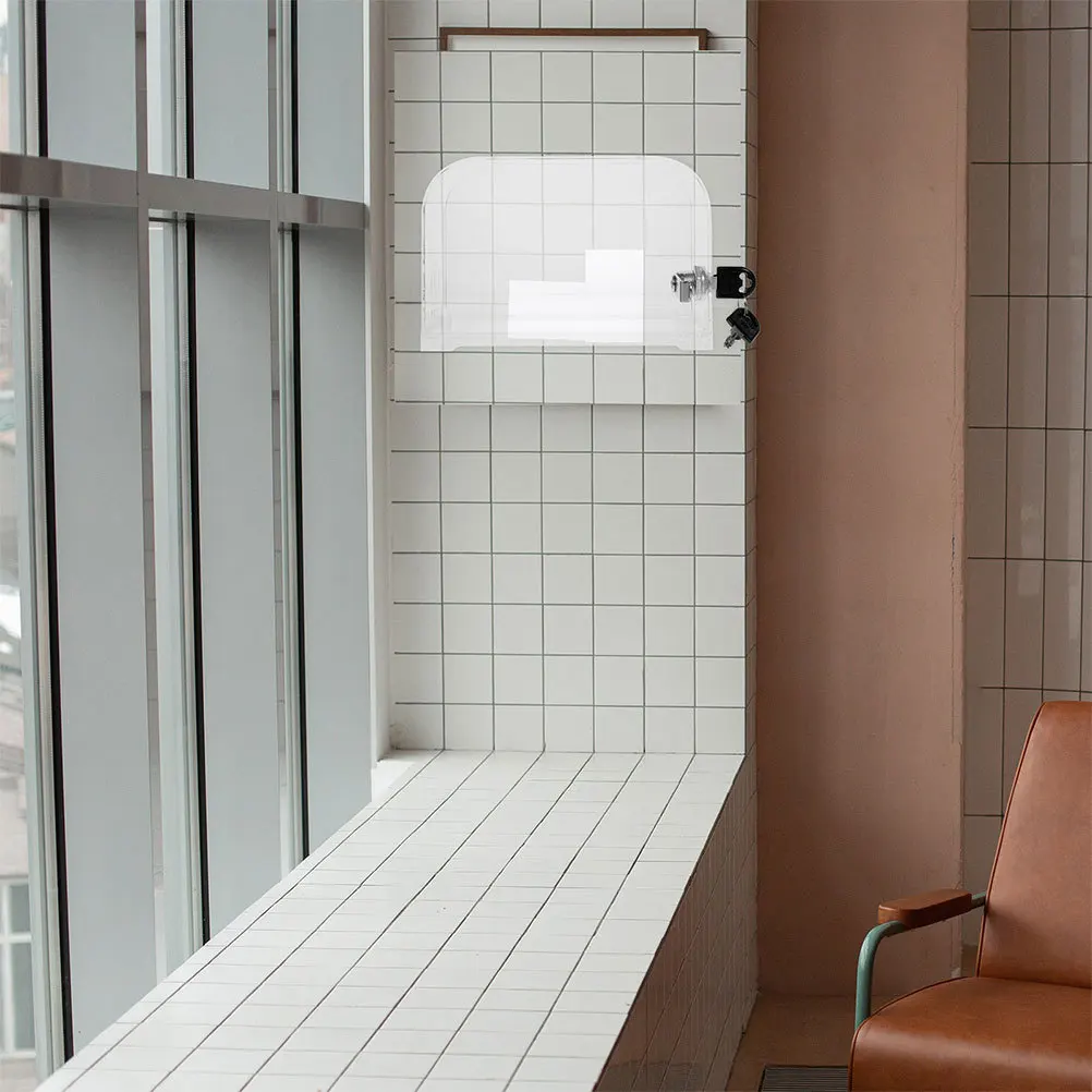 透明アクリルオーガナイザー、オフィス用透明収納ホルダー、提案、募金、抽選券ボックス、インデックスファイル用