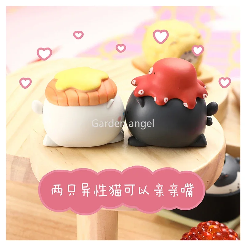 Have Cat Addiction Japan Octopus Sushi Series Blind Box Toy Kawaii Doll Action Figure Toys Caixas Collectible Model Mystery Box