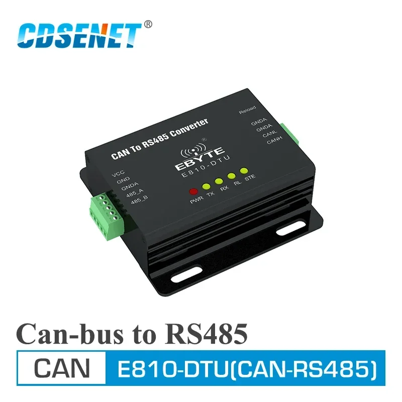 CAN Bus RS485 Transparent Transmission CDSENET E810-DTU(CAN-RS485) Modbus Protocal Serial Port Wireless Transceiver Modem