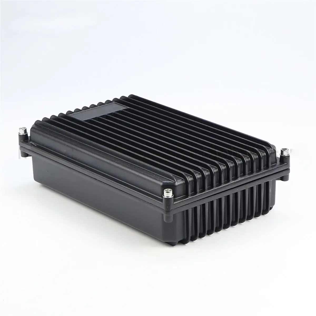 AP Bridge Amplifier Enclosure, Cast Aluminum Waterproof Box, Black, 260x167x68 Outdoor Network Bridge Amplifier Box