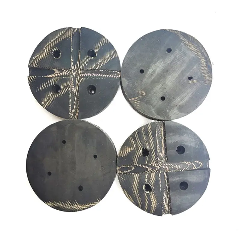 

For Auto Lifting Hoist Compatible 4Pcs Universal 120Mm Ox Tendon Rubber Arm Pads For Car Truck